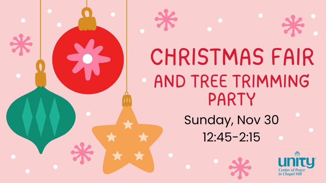 christmas fair and tree trimming party slide