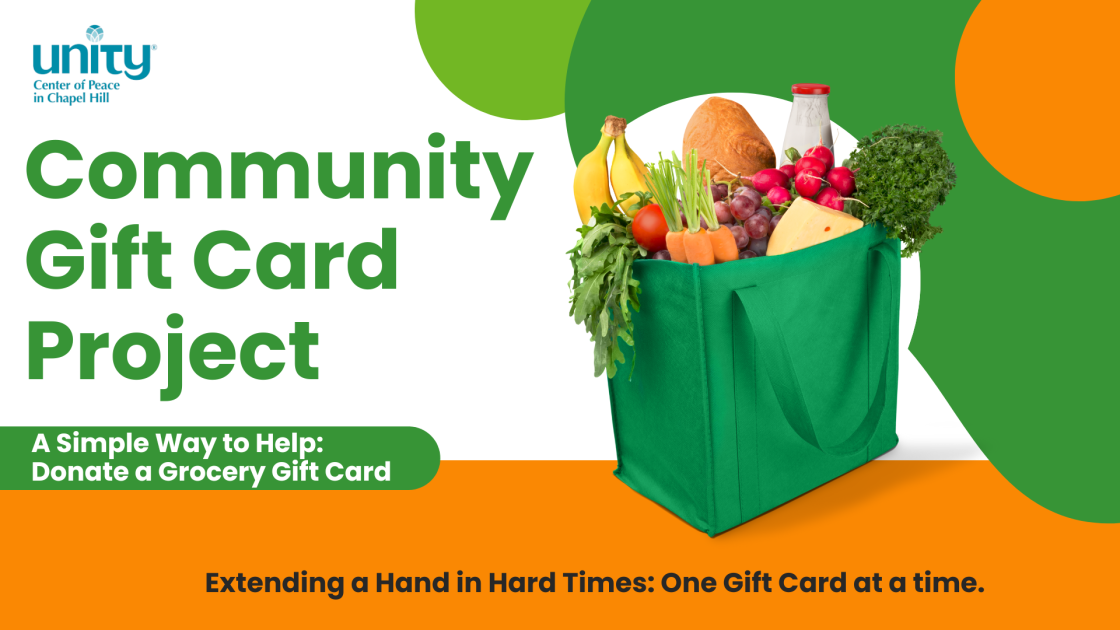 community gift card project presentation slide