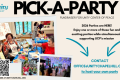 Pick-a-Party Fundraisers 2026