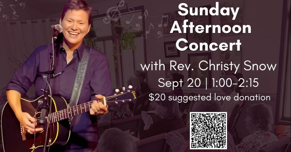 Concert with Rev. Christy Snow