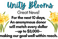 Unity Blooms Fundraiser