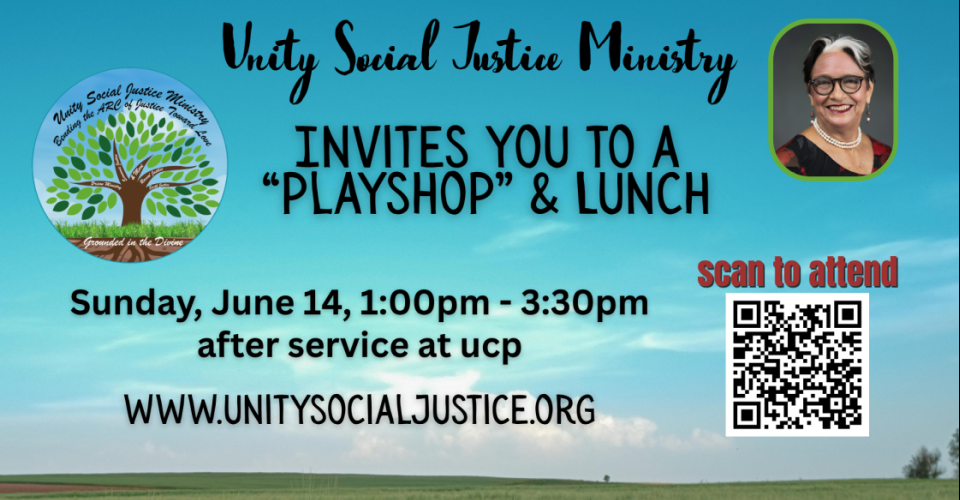 Unity Social Justice Playshop and Lunch